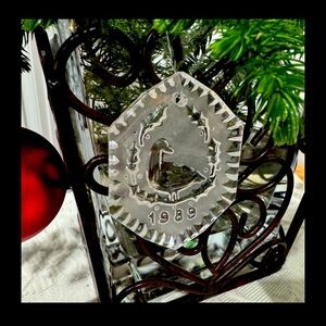 Waterford Crystal 1989 Ornament